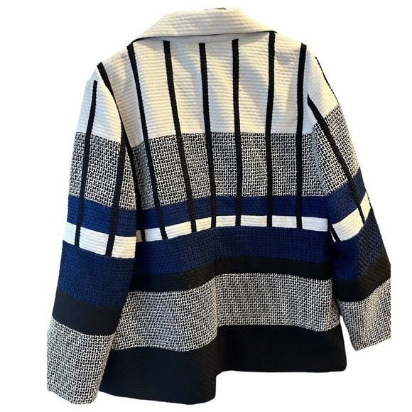 Chico’s Color Block Open Front Blazer Size Large (12/14) - Picture 6 of 7